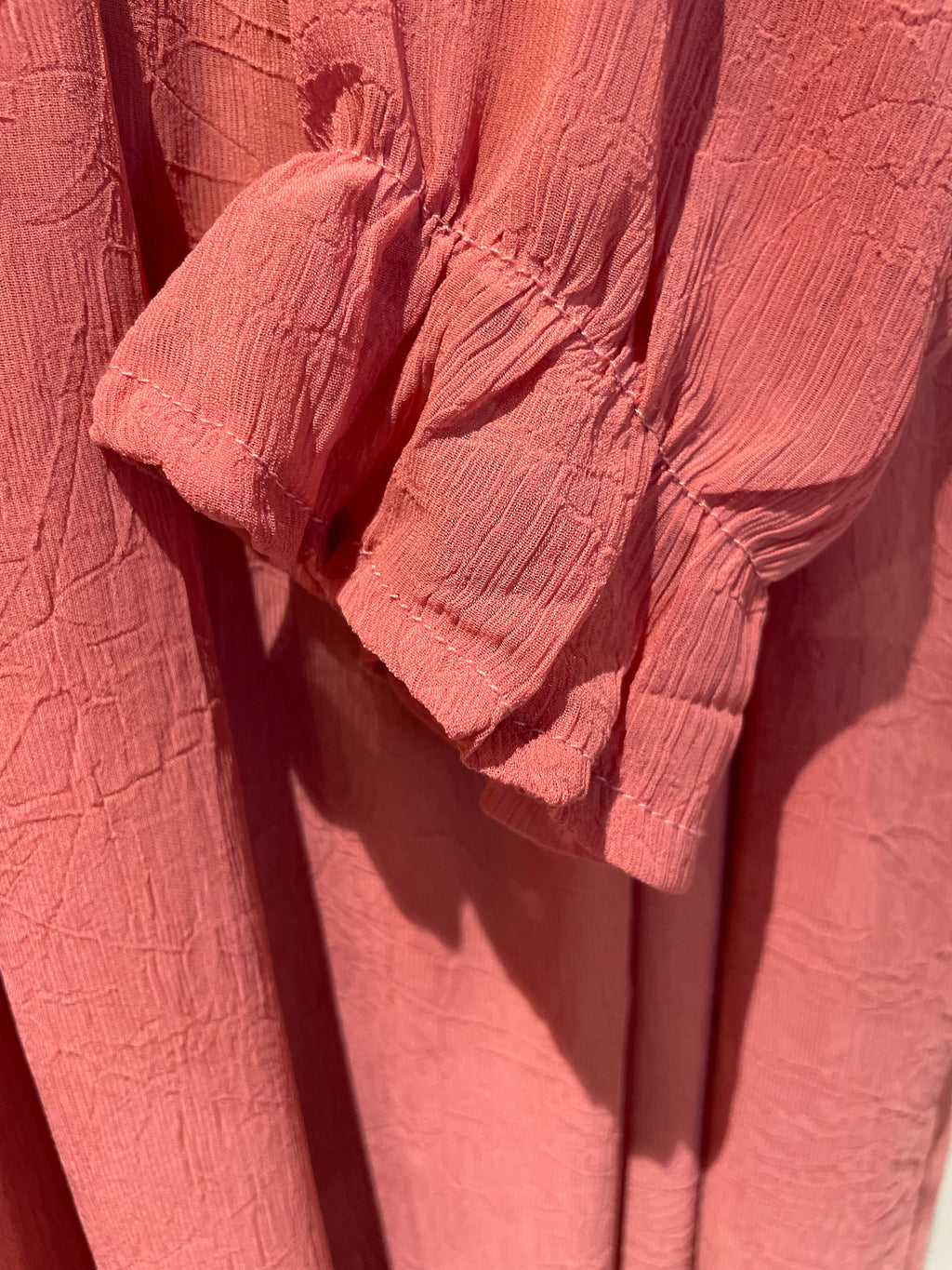 Robe fluide vieux rose doublée ✨