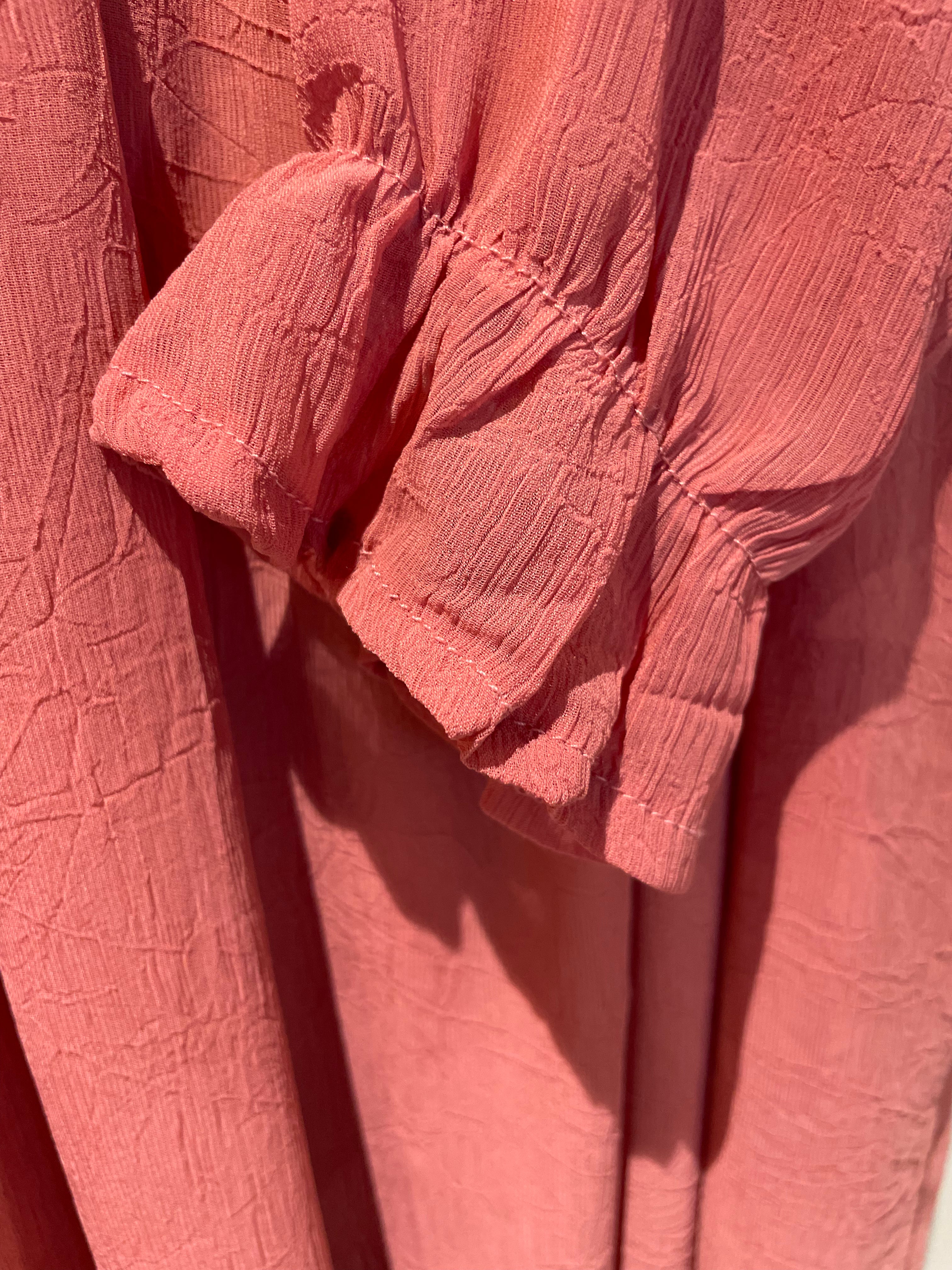Robe fluide vieux rose doublée ✨